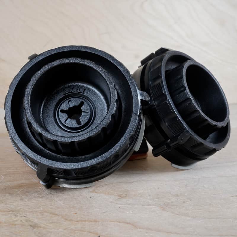 Akai Reel-To-Reel NAB 1/4" Reel-To-Reel Adapter for 10-Inch Reels Pair Set of 2 image 1