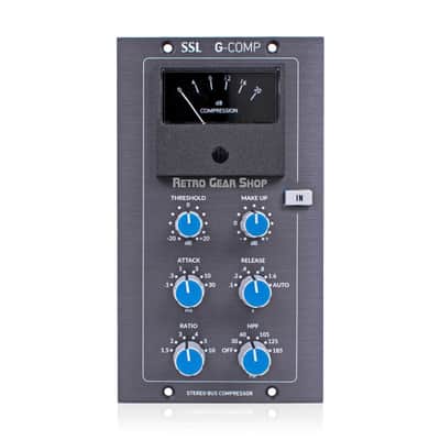 Solid State Logic SSL G Comp 500 Series Stereo Bus Compressor Used image 2