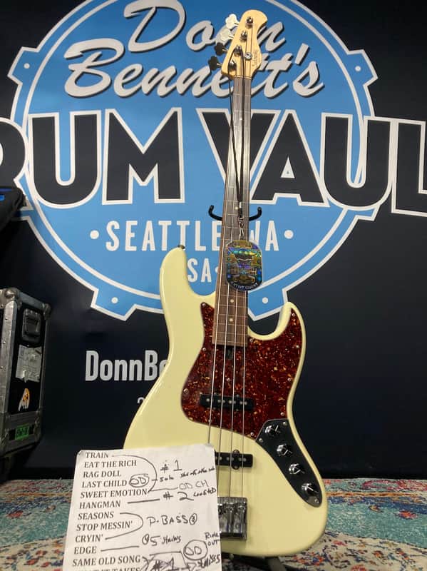 Sadowsky Tom Hamilton's Aerosmith, NYC Fretless Jazz Bass (#84) - Mary Kaye image 1