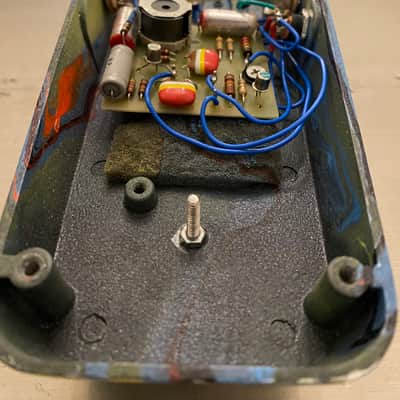 Ancient Amplification Italian style Wah 2025 - Dipped acrylic swirl image 6