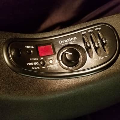 Ovation 1868tx Mod TX Super-shallow Bowl 2018 Satin Black image 7