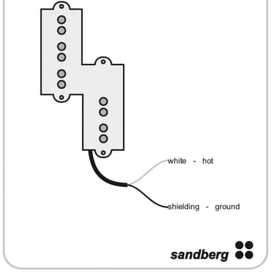 Sandberg PU000103 V5 Black Label Pickup image 3