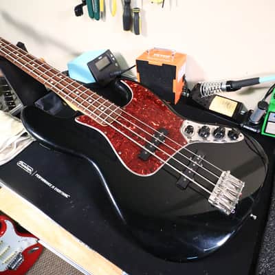 2011 Fender Jazz Bass Deluxe Active Rosewood MIM Guitar image 16