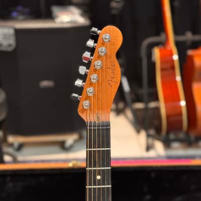 Fender American Acoustasonic Telecaster with Hard case 2019 - Present - Sunburst image 6