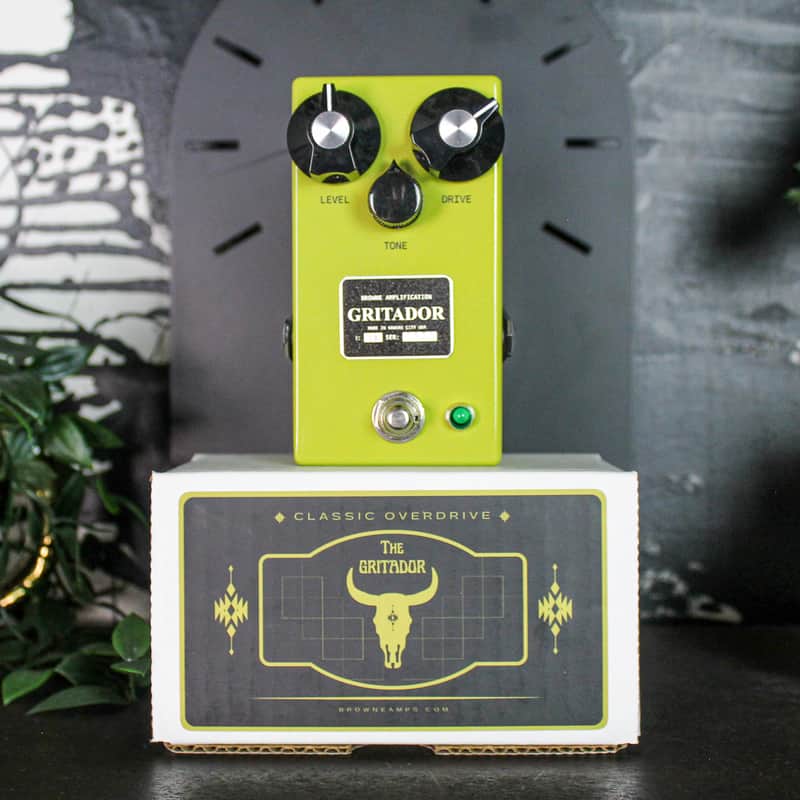 Preowned Browne Amplification Gritador Overdrive Pedal w/ Box image 1