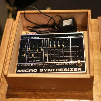 Electro-Harmonix Micro Synthesizer v3 Black (1990s) w/Box - Used image 5