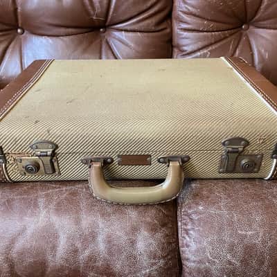 Vintage 1980s Fender Tweed Briefcase image 2