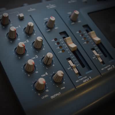 Serviced TASCAM Porta 02 mkII Ministudio (New Belts) 2000s - Blue image 4
