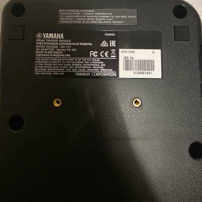 Yamaha DTX-Pro Electronic Drum Trigger Module 2022 - Present - Black image 8