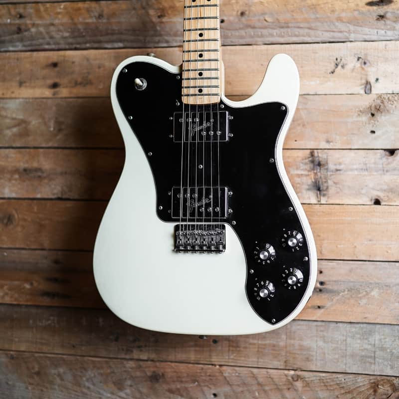 2006 Fender Classic Series FSR '72 Telecaster Deluxe in Arctic White image 1