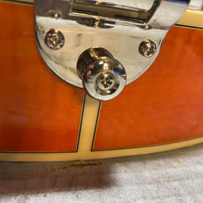 Epiphone Emperor Swingster 2019 - Sunrise Orange image 9
