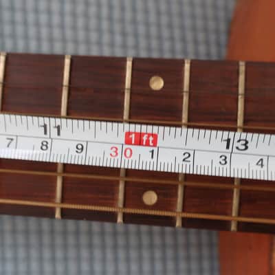 Vintage 1960s Harmony H162 Concert 5105 H165 All Mahogany Guitar Low Action Playable Beautiful Binding Nice Patina Very Clean image 19