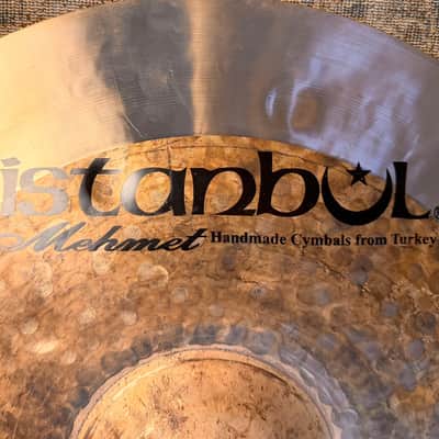DARK 1/2 LATHE ISTANBUL Mehmet 17” SPLIT CRASH Complex Deep Hammer Hybrid 1118 g MINT! Hamer image 3