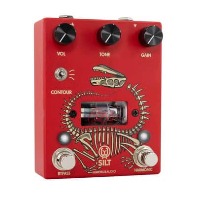 Walrus Audio Silt Harmonic Fuzz Guitar Effects Pedal - Red image 2