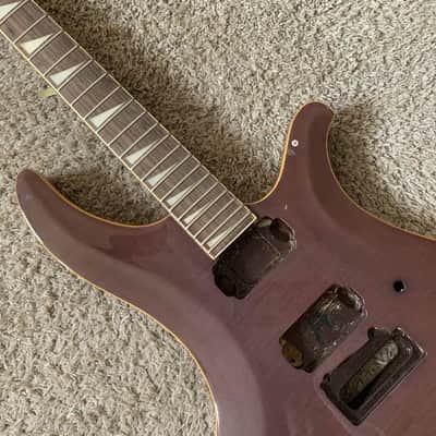 Deville HH Custom Electric Guitar, Tiger Maple Top Body, 24 Frets Rosewood Fingerboard Neck image 18