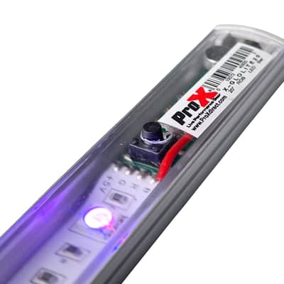 ProX X-GLOLITE20 20" RGB LED Accent Strip Light Fixture+USB Power RF Remote image 6