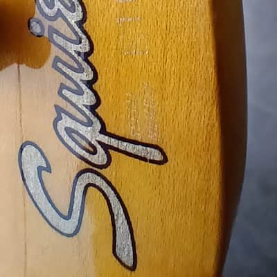 1987 Young Chang E10 Squier 1957 Reissue *Gorgeous Flame Maple Neck* Active EMG Select's W/ Awesome Red Light! Alder Body W/ Maple Cap and Back!- Torino Red image 11