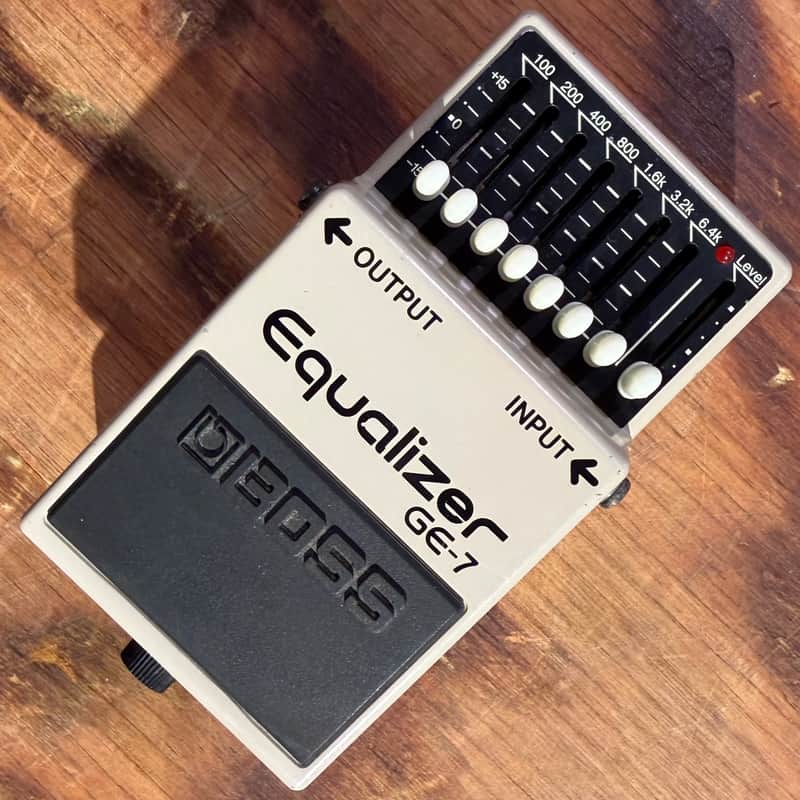 Boss GE-7 Equalizer (Black or Silver Label) 1997 - Present - Grey image 1