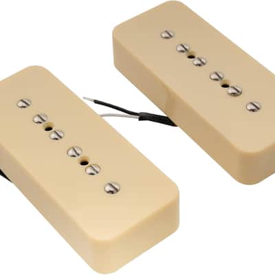 Brio P90 Soap Bar Alnico 5 Cream Set image 5