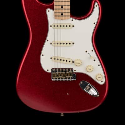 Fender Custom Shop Limited Edition '69 Stratocaster Journeyman Relic - Aged Red Sparkle #81036 image 1