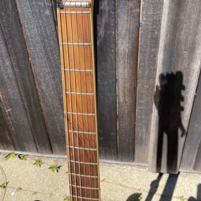 Vintage 1965 Mosrite Ventures Model Vibramute Ink Blue image 3