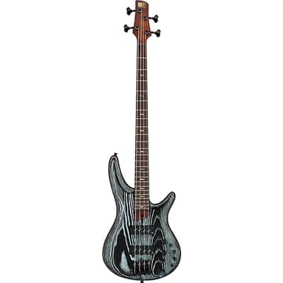 Ibanez Premium SR1320SB Electric Bass Guitar - Aqua Wave Low Gloss image 3