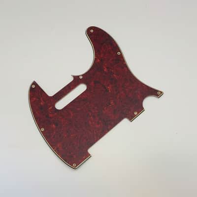 BloomDoom 4 Ply Aged Red Tortoise Relic T-Style Pickguard image 5