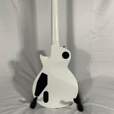 ESP LTD EC-407 with Rosewood Fretboard 2012 - 2014 Snow White Satin image 8