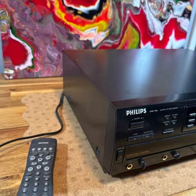 Philips CDR785 Black Triple 3 CD Changer Dubbing Recorder CD-R/RW With Remote image 11