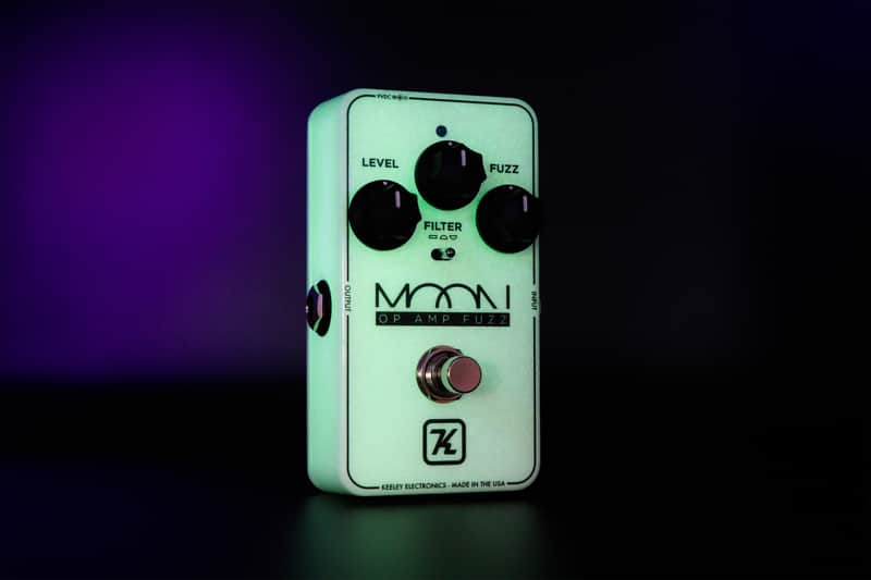 Keeley Moon "Glow in the Dark" Op-Amp Fuzz Pedal - Exclusive Moonglow Custom Shop Edition image 1