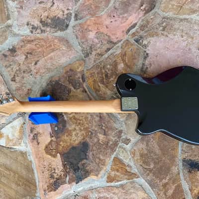 Reverend Charger HB with Maple Fretboard 2020 - Present - Gunmetal with White Pearloid Pickguard image 10