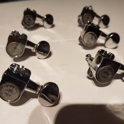 80's DIMARZIO TUNERS YNGWIE STYLE CHROME image 3