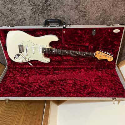 Fender American Standard Stratocaster with Rosewood Fretboard 2008 - 2016 - Olympic White image 12