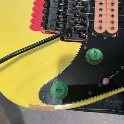 1991 Ibanez JEM 777 DY (Desert Yellow) - Vintage Guitar in Excellent Condition image 12