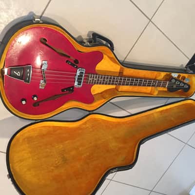 Fender Coronado Bass I 1967 Candy Apple Red - RARE & VINTAGE image 7