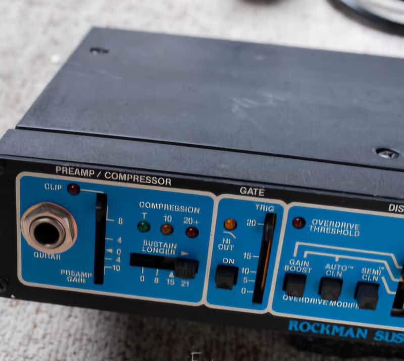 Scholtz Research Rockman Sustainor Model 100a 1987 - Blue and Black image 1