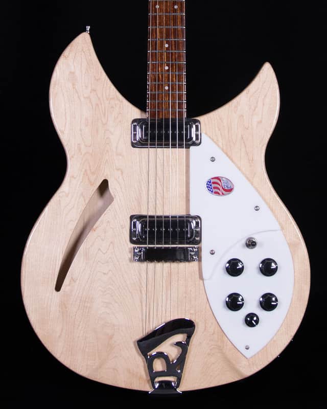 Rickenbacker 330 Thinline Semi-Acoustic, MapleGlo image 1