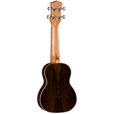 Luna Uke Ziricote Soprano Ukulele NEW w/ Gig Bag, UKE ZIRI S image 2