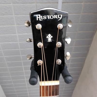 History NT-03 Acoustic Guitar - All Solid Spruce/Rosewood, Made in Japan image 3