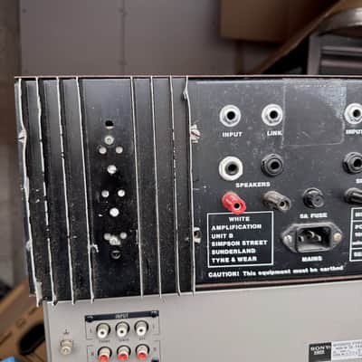 Vintage 1970s White / Matamp Tour Range F320 Solid State Stereo Power Amplifier image 12