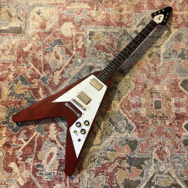 Rare! Gibson Custom Shop Edition 67' Reissue Flying V 1993 - Cherry