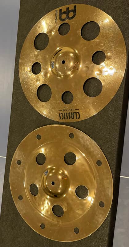 Meinl 16" Classics Custom Trash Stack Cymbals (Pair) 2011 - Present - Brilliant image 1