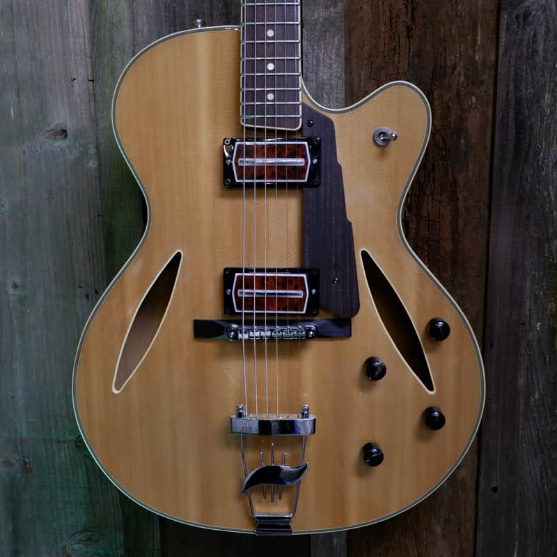 Cort BECK-6 Joe Beck Signature w/ Charlie Christian style Pickups early 2000's - Natural w/ Hard Case image 1