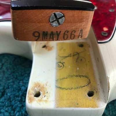 Fender Musicmaster II 1966 - Olympic White image 20