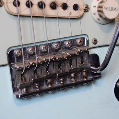 Fender Stratocaster Custom Shop Relic 2017 - sonic blue image 9