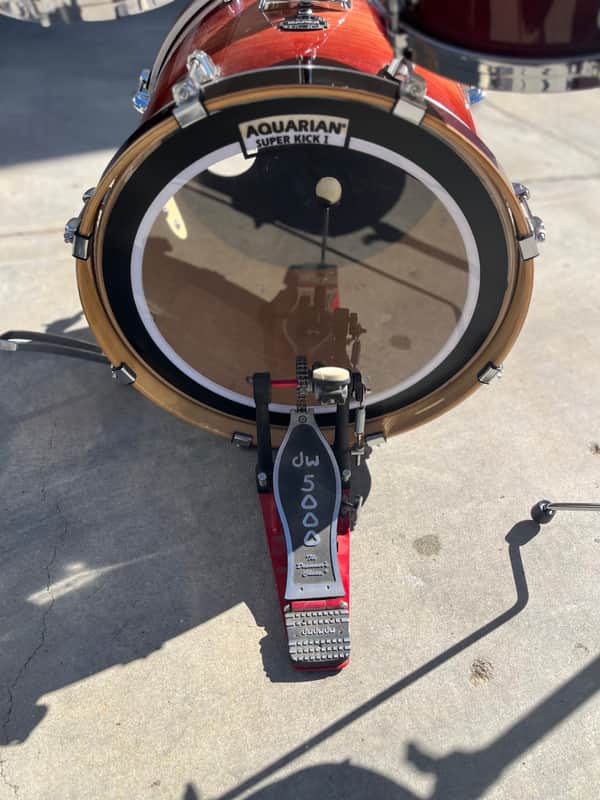 Mixed Mapex, Tama, Yamaha, SKB, DW 5000 1990-2024 - Different lacquer finishes image 1