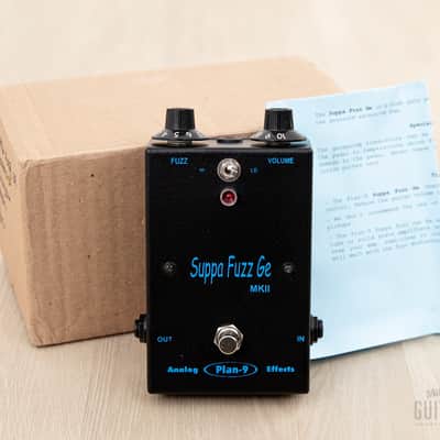 2010 Plan-9 Suppa Fuzz Ge MKII Germanium Fuzz Guitar Effects Pedal w/ Box image 1