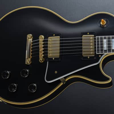 Gibson Custom Shop 1957 Les Paul Custom Reissue - VOS Ebony 2 Pickup image 1