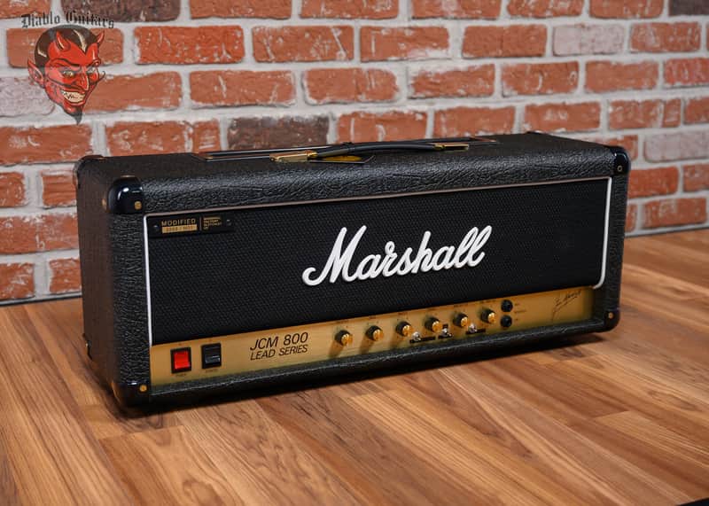 Marshall JCM 800 Lead Series Modified 2203MS Reissue 100-Watt Guitar Amp Head image 1