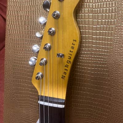 Nash T-69TL Thinline Tele Ice Blue Light Aging Lollar Pickups with Case image 6